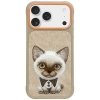 Etui Nimmy Big Eyed Pet 2.0 Cat do       iPhone 17 Pro beżowy